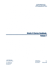 DataSheet EP3SL200F1152C pdf